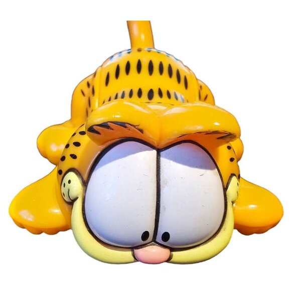 Garfield Magnifying Glass 4" Wendys 2001 Vintage Action Figure Kids Toy #4 - Picture 1 of 10